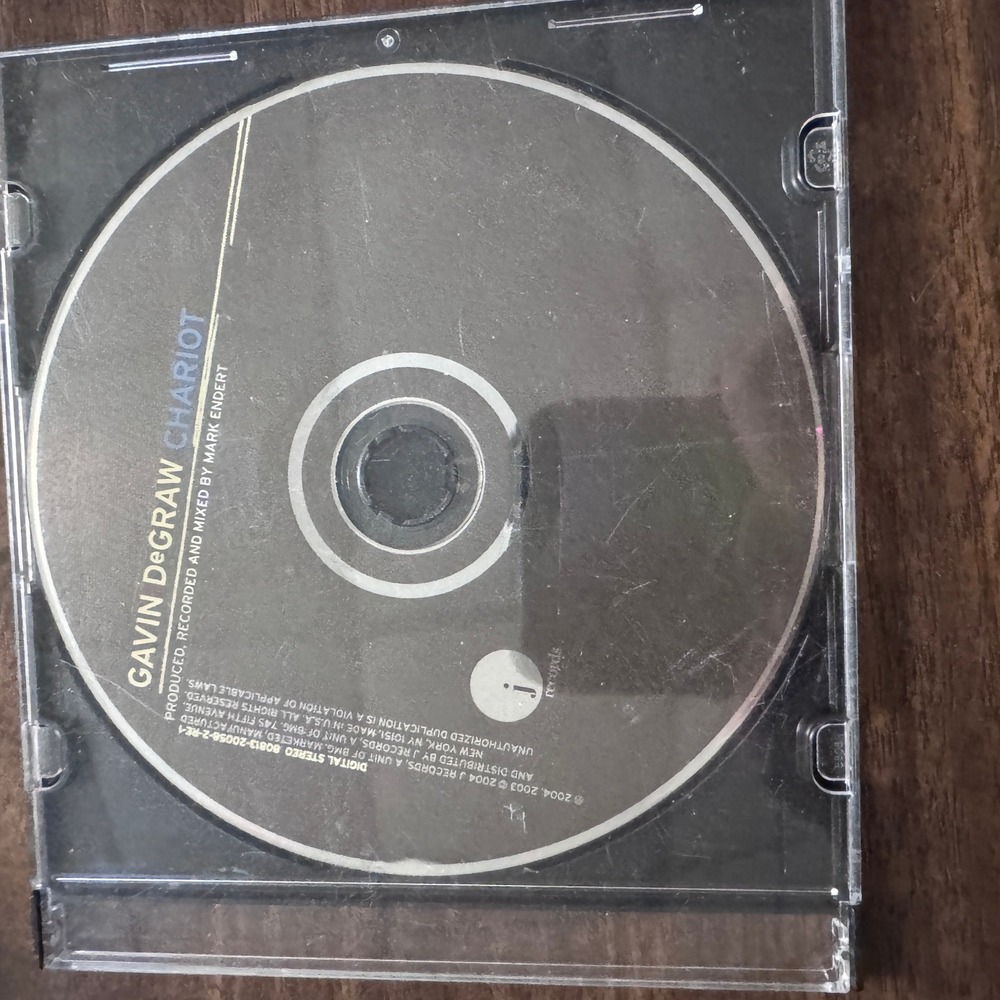 Gavin DeGraw Chariot CD 2004 J Records